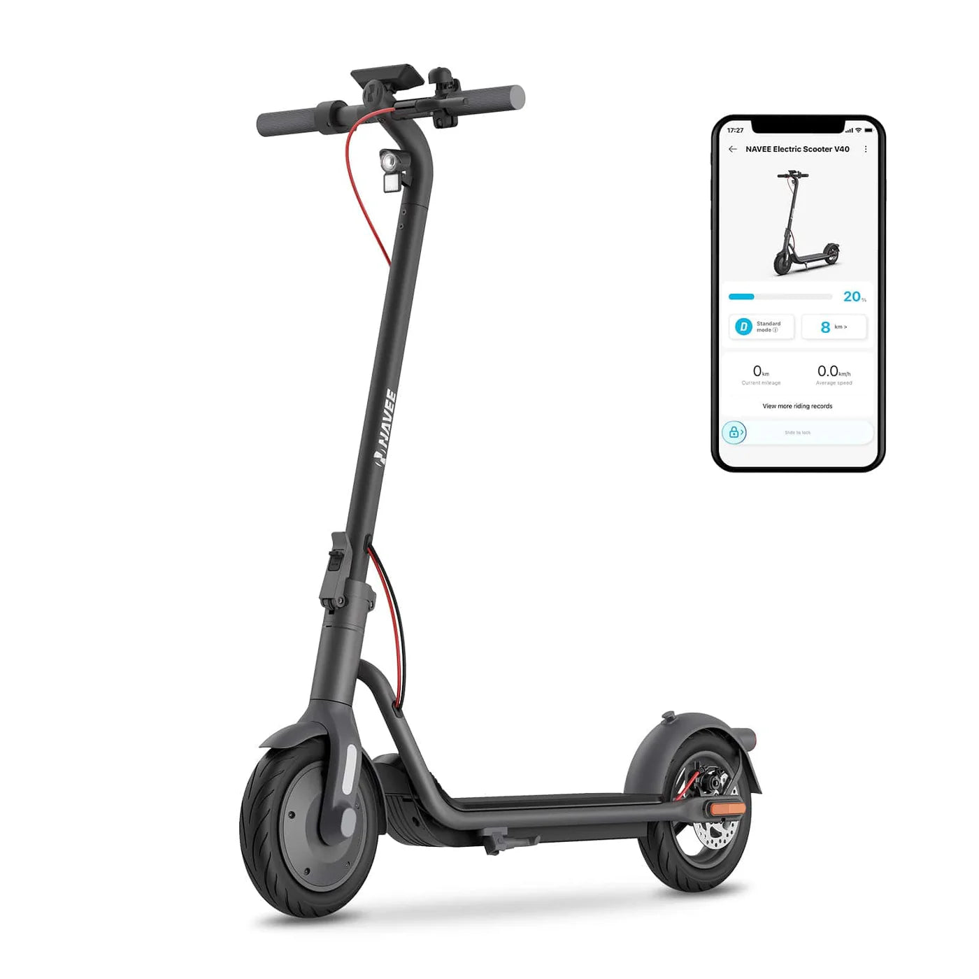 Certified Refurbished Navee V40 Electric Scooter