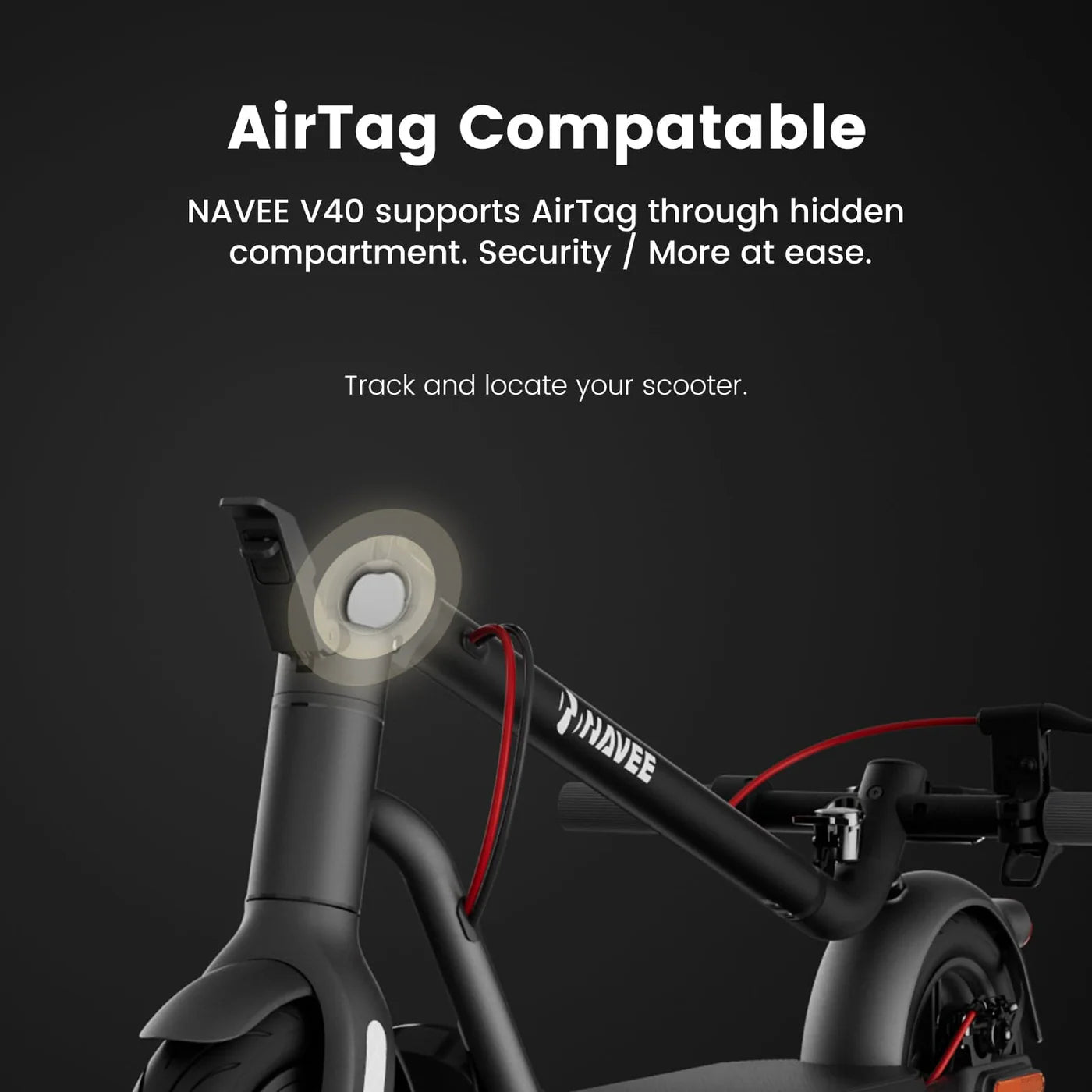 Certified Refurbished Navee V40 Electric Scooter