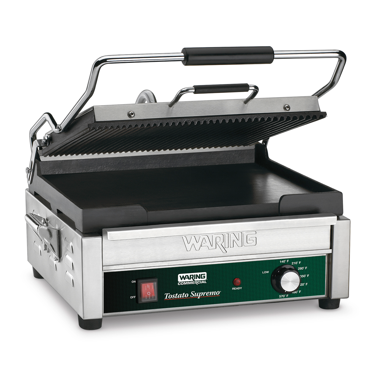 WDG250 Large Italian-Style Panini Grill – 120V