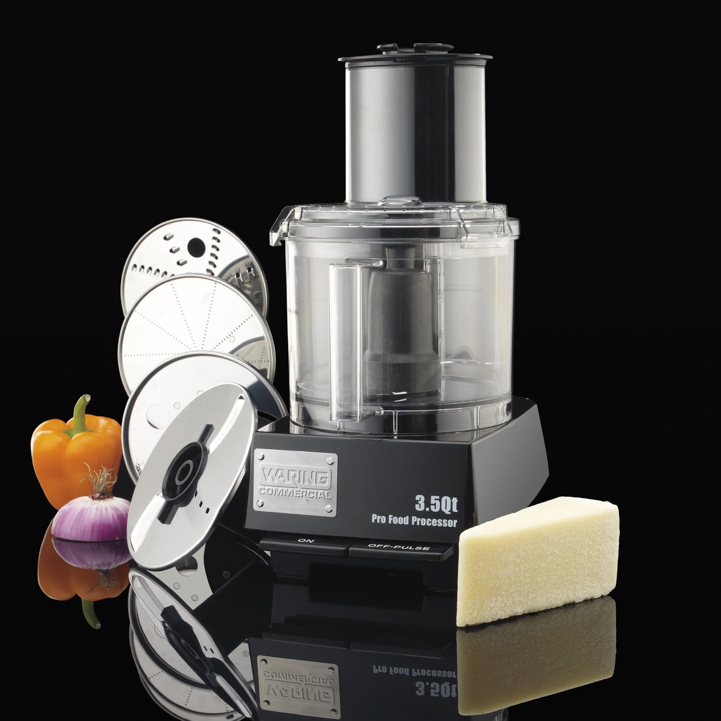 WFP145S 3.5 Qt. Bowl Cutter Mixer with Patented LiquiLock® Seal System